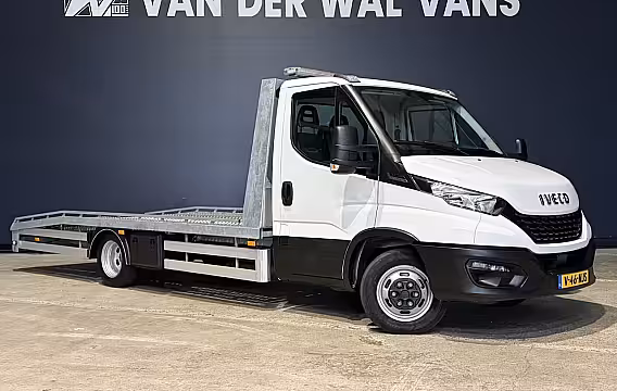 Iveco Daily 35C14H 2.3 Oprijwagen Automaat Dubbel Lucht Euro6 Airco | Camera | 3500kg Trekhaak | Elect