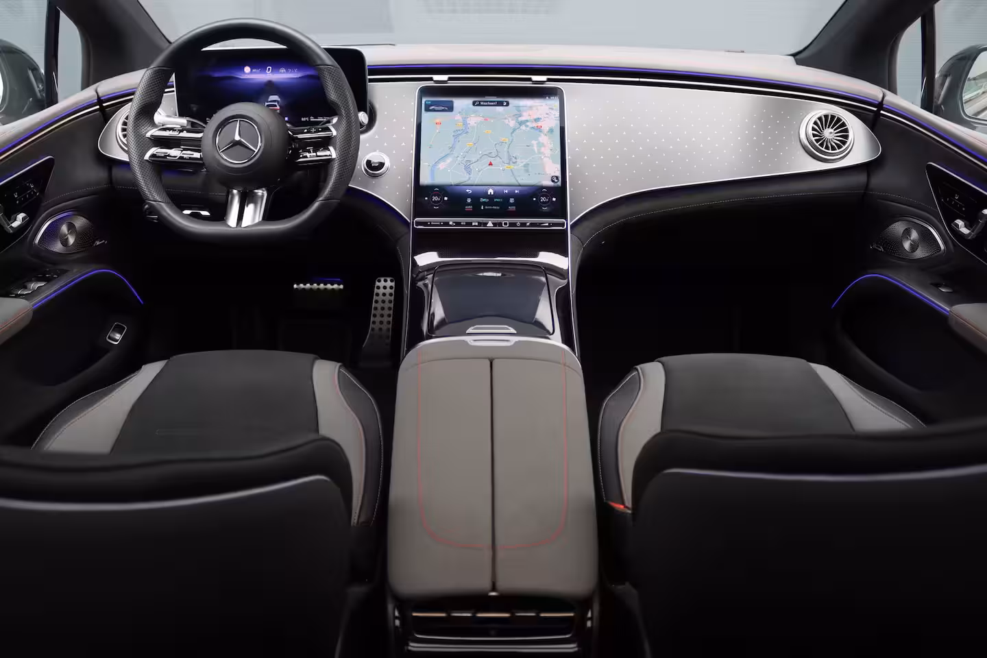 Mercedes-Benz EQS 450+ AMG Line Premium 108 kWh | Luchtvering | Achterasbesturing | Distronic+ | Trekhaak |