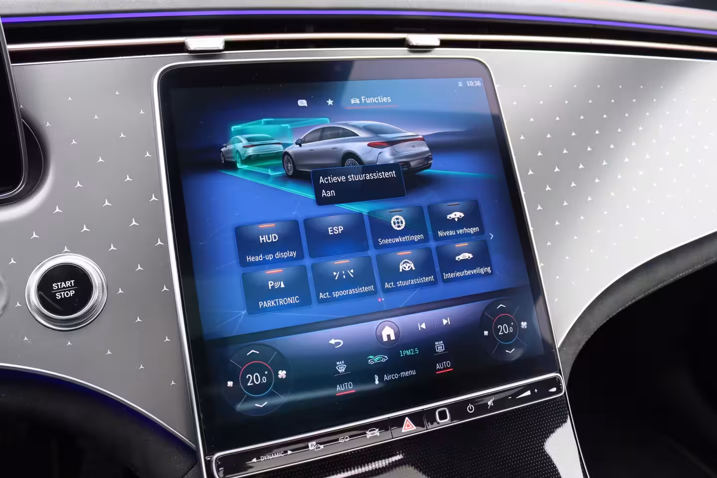 Mercedes-Benz EQS 450+ AMG Line Premium 108 kWh | Luchtvering | Achterasbesturing | Distronic+ | Trekhaak |