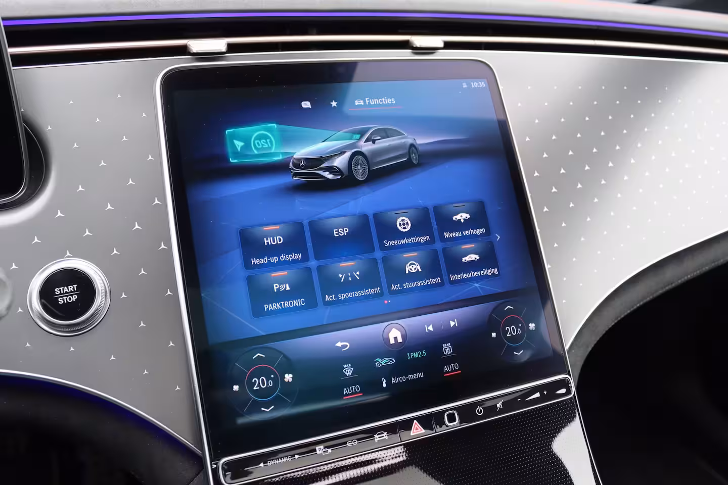 Mercedes-Benz EQS 450+ AMG Line Premium 108 kWh | Luchtvering | Achterasbesturing | Distronic+ | Trekhaak |
