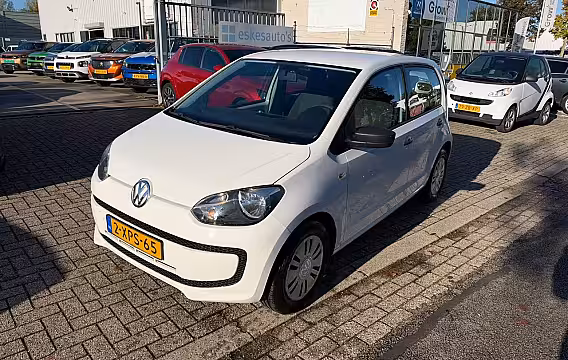 Volkswagen Up! 1.0 take up BlueMotion, CNG, Airco, NAP, 1ste eigenaar, Zeer goedkoop rijden