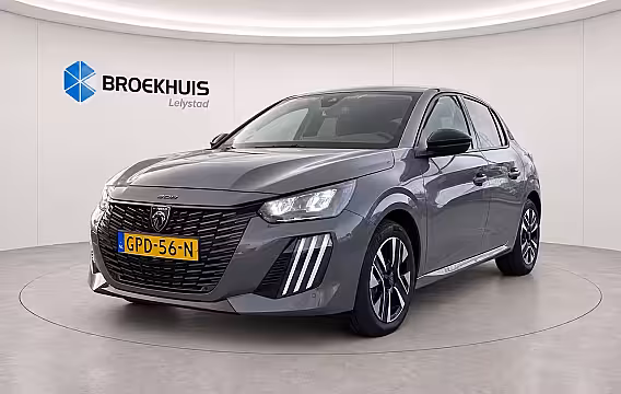Peugeot 208 1.2 HYBRID 100PK ALLURE AUTOMAAT / NAVI / LEDER / CLIMA / PDC / 16" LMV / CRUISECONTROL /