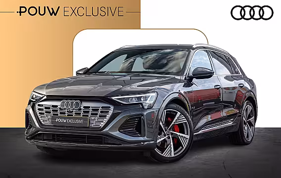 Audi Q8 e-tron 55 408pk quattro S edition 115 kWh | 22'' velgen | Luchtvering | Apple Carplay/Android Aut