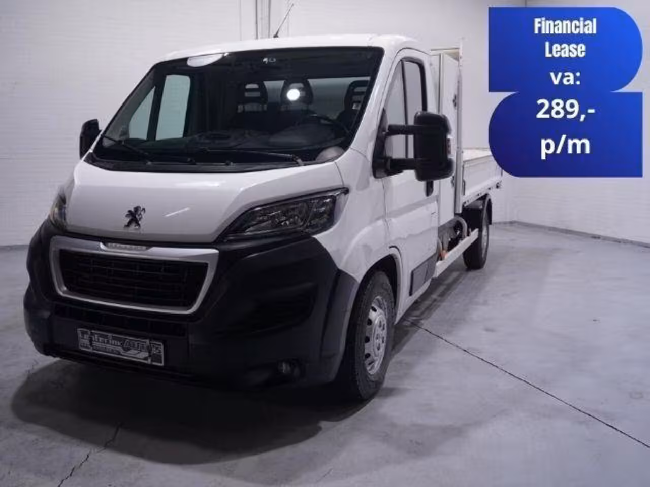 Peugeot Boxer 2.0 HDI 130 pk L4 Kipper Airco, Navi Cruise Control, LxBxH 300x200x40 cm