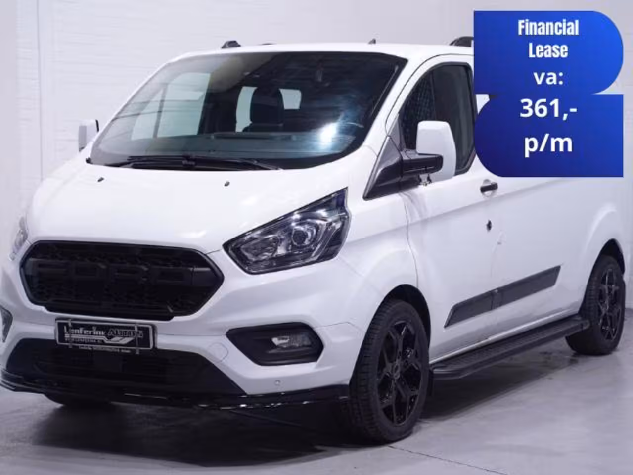 Ford Transit Custom 2.0 TDCI 130 pk Dubbel Cabine Edition 6-Zits Navi, Camera, 18" LMV, Raptor Grille, Treepla