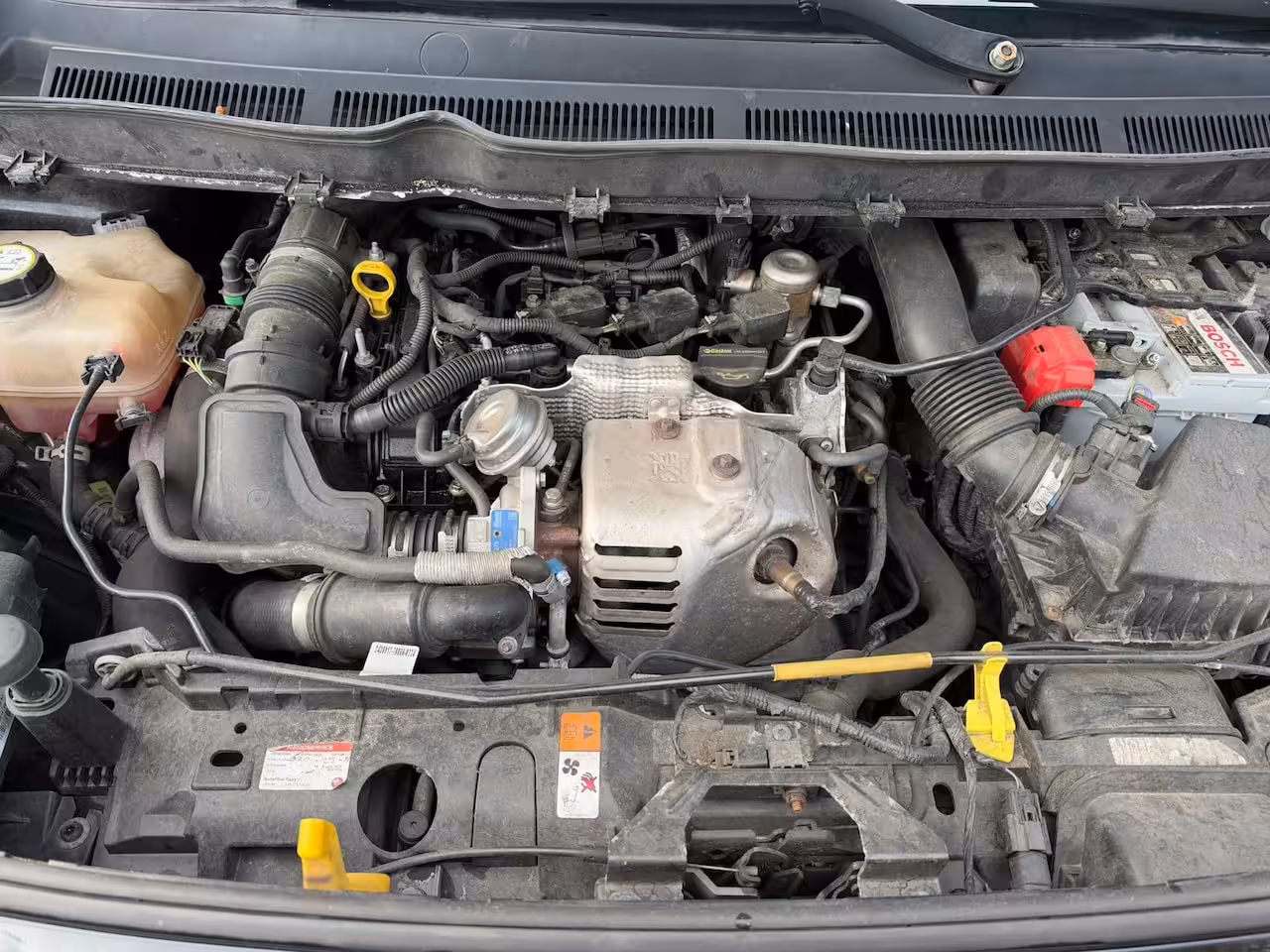 Ford Tourneo Courier 1.0 Titanium, Airco, Trekhaak, Cruise Control, Dubbele schuifdeur, NAP, APK 10-2027