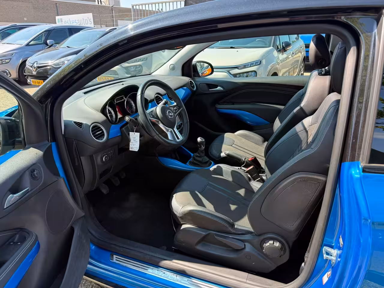 Opel ADAM 1.0 Turbo Rocks, Cabrio, Airco, Stoel/stuur verwarming, Half leder