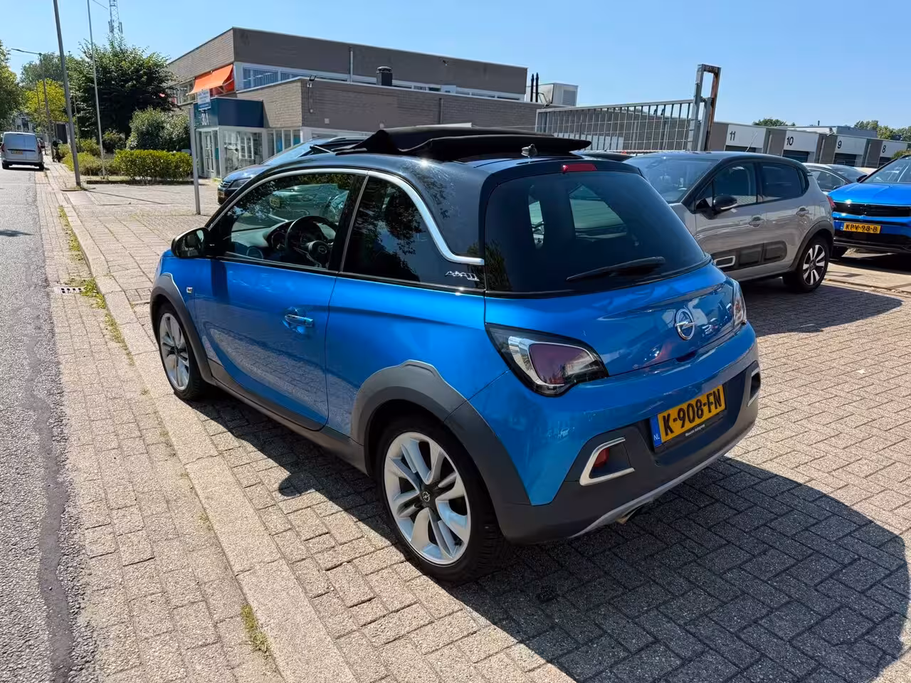 Opel ADAM 1.0 Turbo Rocks, Cabrio, Airco, Stoel/stuur verwarming, Half leder