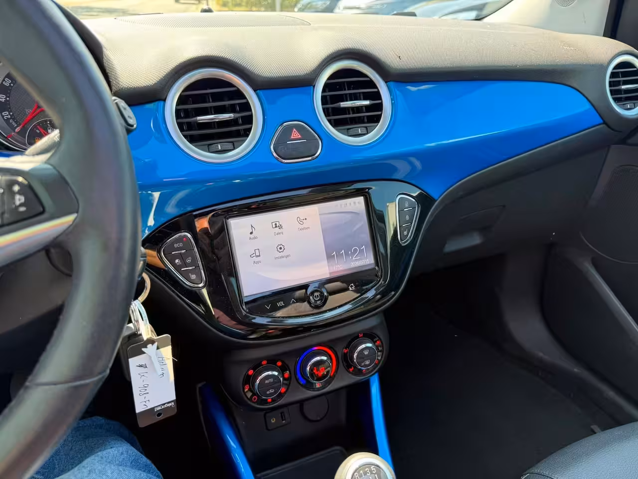 Opel ADAM 1.0 Turbo Rocks, Cabrio, Airco, Stoel/stuur verwarming, Half leder