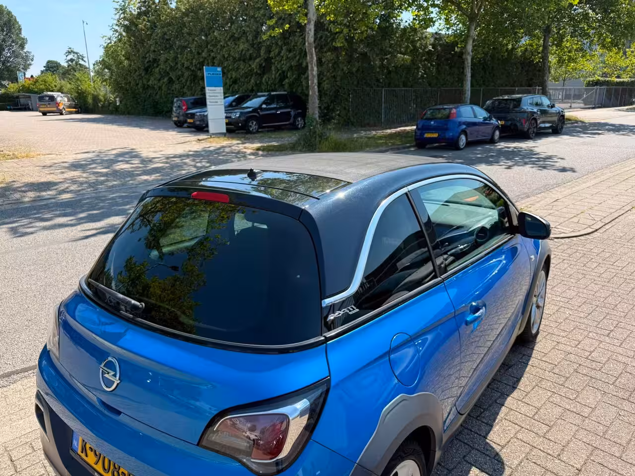 Opel ADAM 1.0 Turbo Rocks, Cabrio, Airco, Stoel/stuur verwarming, Half leder