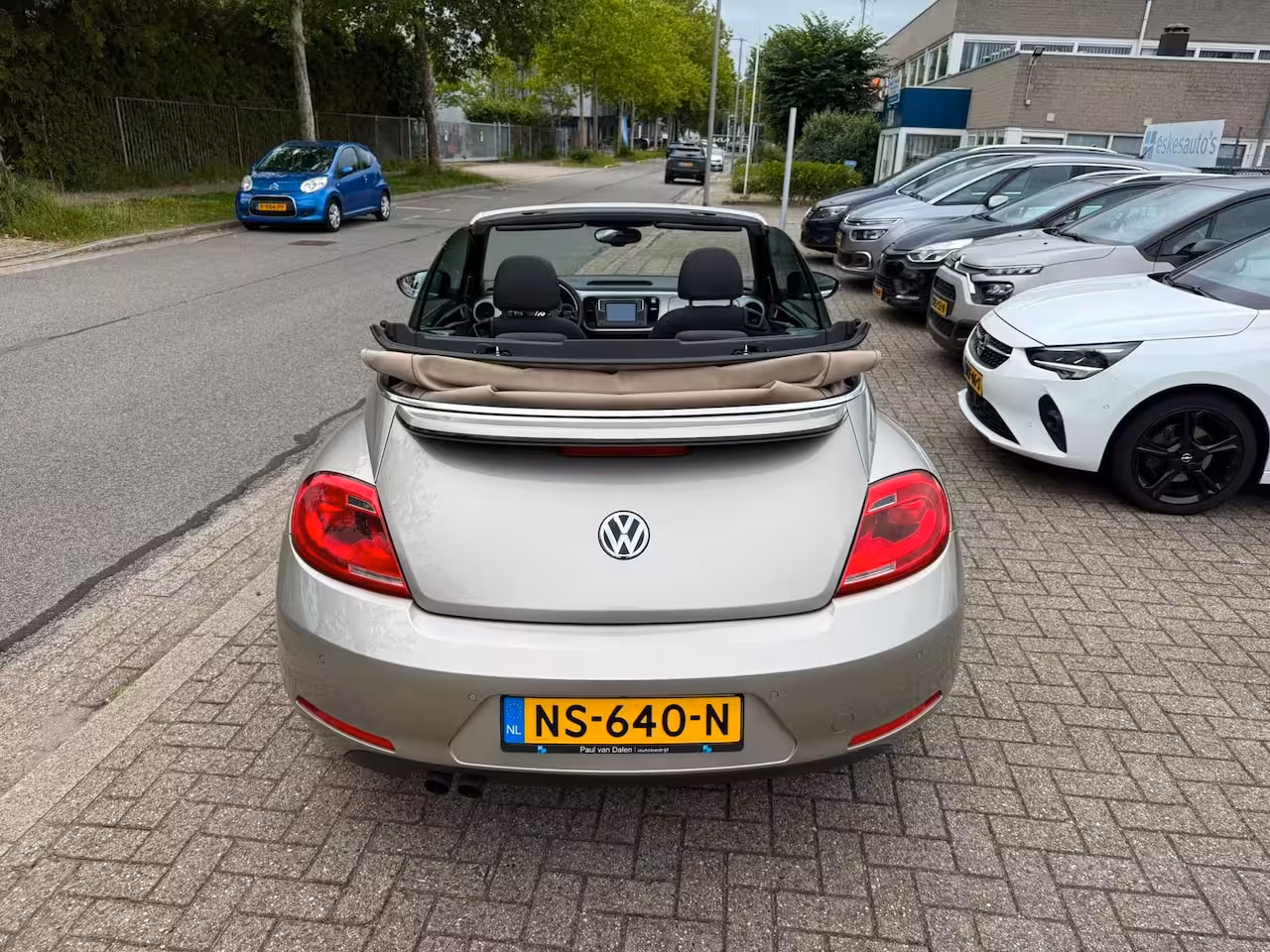 Volkswagen Beetle Cabriolet 1.4 TSI Sport BlueMotion, Automaat, Airco, fender Audio