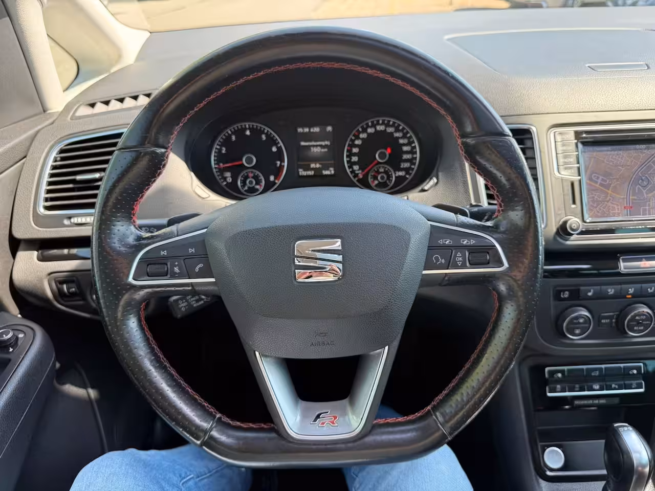 Seat Alhambra 1.4 TSI FR Connect, 7 pers, Automaat, Panodak, NAP