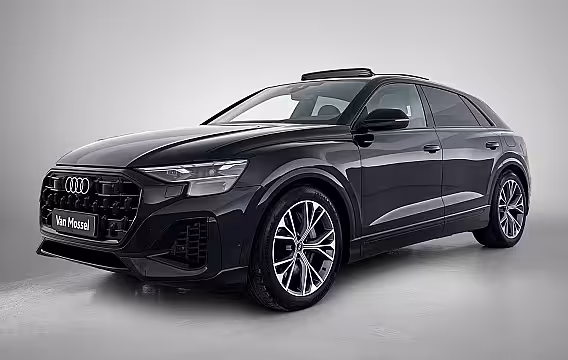 Audi Q8 55 TFSI e quattro Pro Line 394 PK | S-line | Adaptive cruise control | Glazen panoramadak