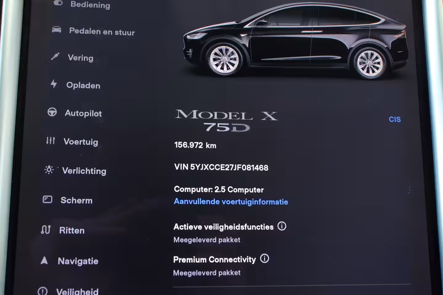 Tesla Model X 75D Base | NL-AUTO | 1E EIGENAAR | ADAPTIVE CRUISE | CAMERA | GROOT NAVI | ELEKTR. STOEL |