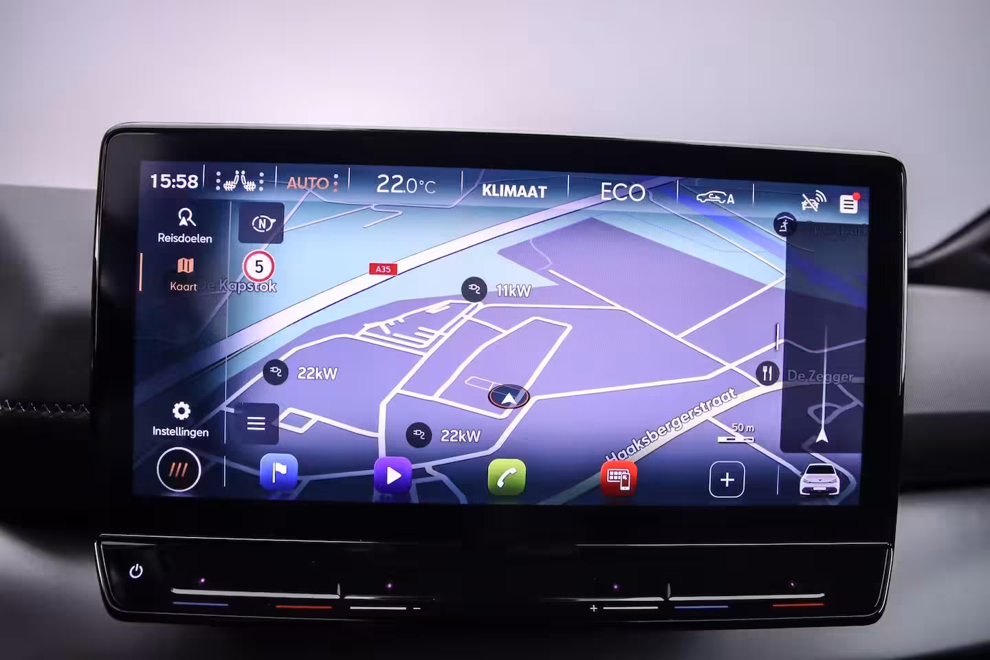 Cupra Born Adrenaline 62 kWh 204pk Automaat Adaptive cruise control, Navigatie, Stuurwiel verwarmd, A